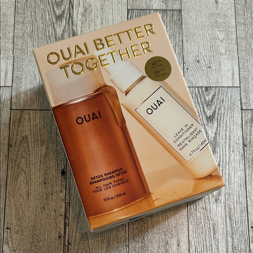OUAI Better Together shampoo & conditioner set